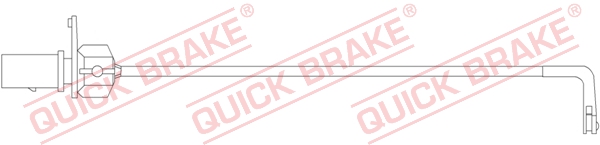 Czujnik zużycia klocka